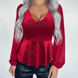 Christmas Red Cocktail top